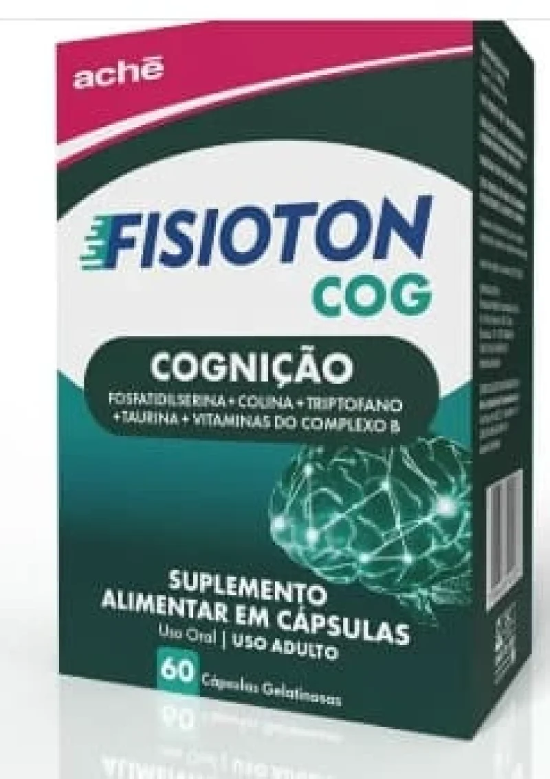 Fisioton Cog Suplemento Alimentar 60 Cápsulas