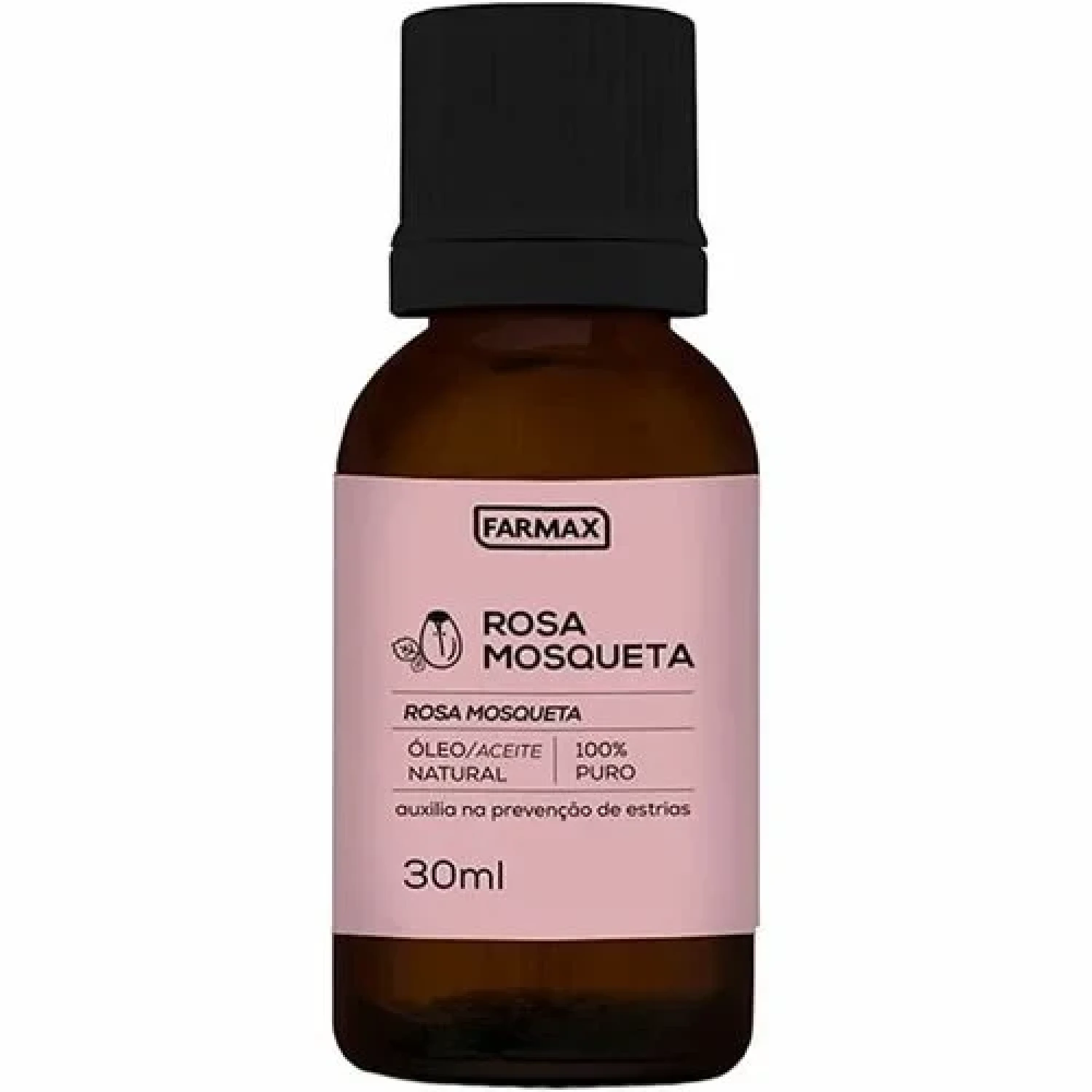 Óleo de Rosa Mosqueta Farmax 100% Puro 30ml (1/1)