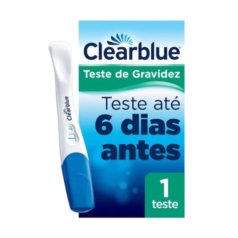 Teste de Gravidez Clearblue Saiba Antes, com 1 unidade