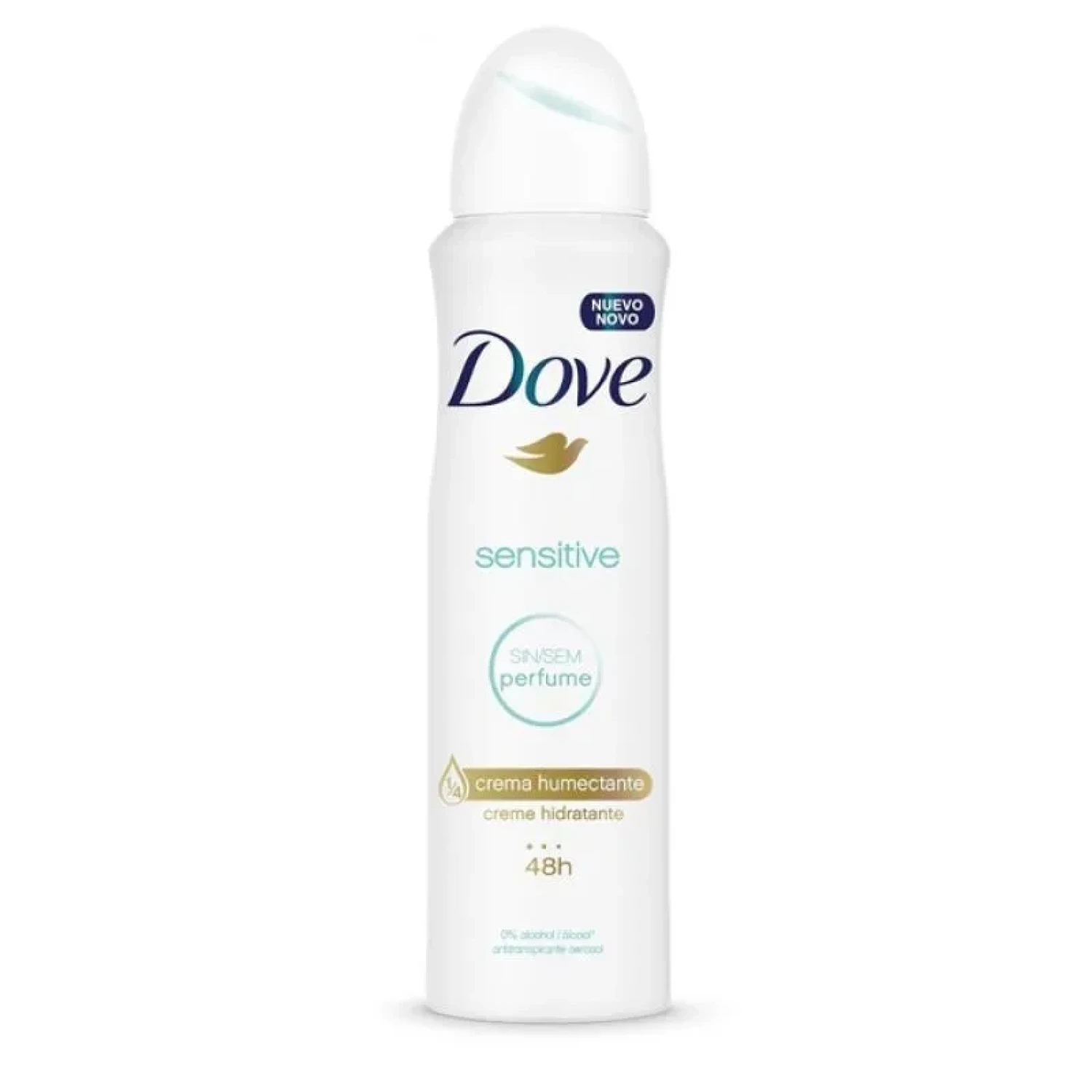 Desodorante Aerossol Dove Sensitive Sem Perfume 87g (1/1)