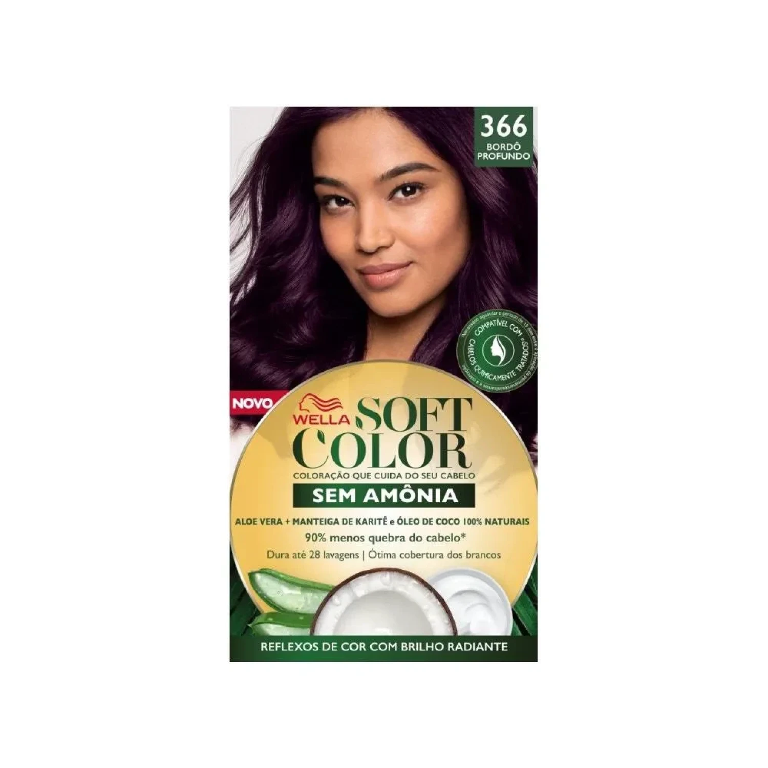 Tonalizante Wella Soft Color 366 Bordô Profundo (1/1)