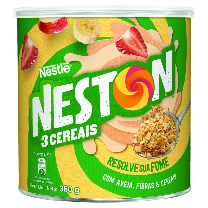 Cereal Infantil Neston 3 Cereais 360g
