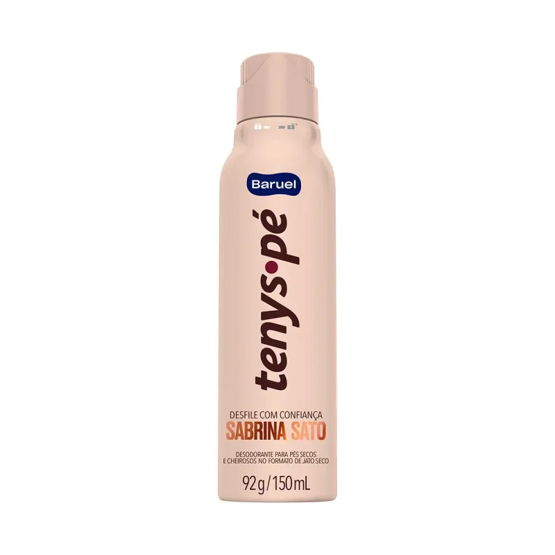 Desodorante Jato Seco Tenys Pé Sabrina Sato 150ml