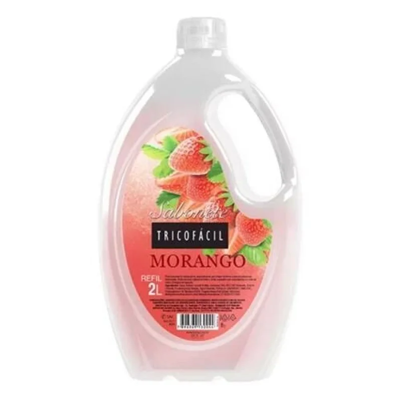Tricofácil Sabonete Líquido Morango 2 Litros