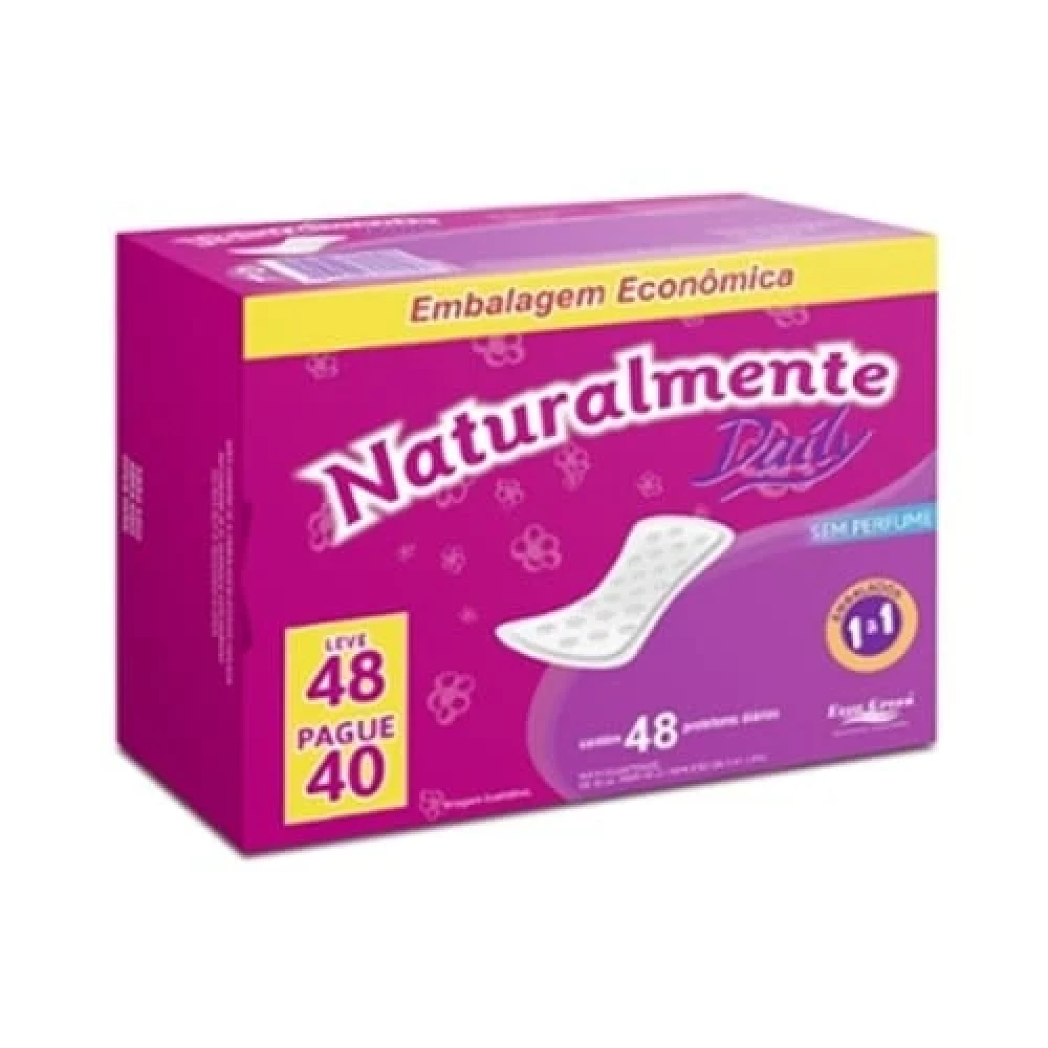 Protetor NATURALMENTE - c/48 s/perfume (1/1)