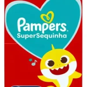 Fralda Pampers Supersequinha G, com 60 unidades