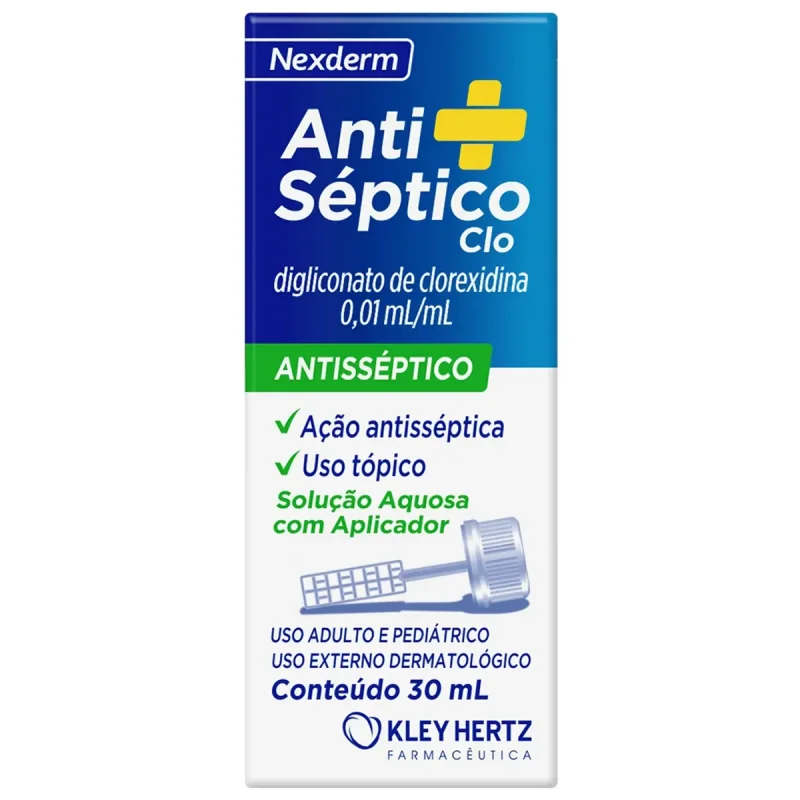 Anti Séptico Clo 10mg/ml Solução Aquosa com Aplicador 30ml