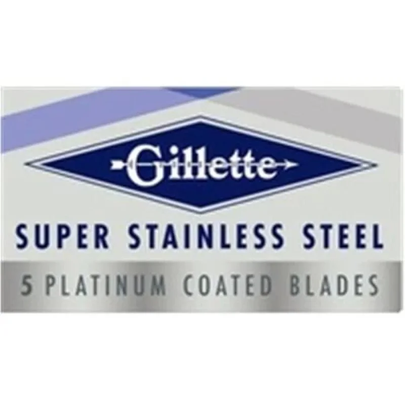 Lâmina de Barbear Gillette Platinum, com 5 unidades