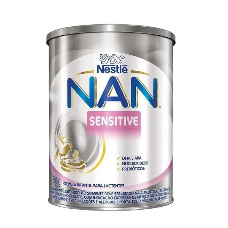 Fórmula Infantil NAN Sensitive 0 a 6 meses 800g