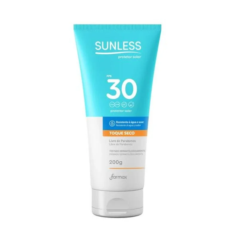 Protetor Solar Corporal Sunless Toque Seco FPS 30 Oil Free 200g