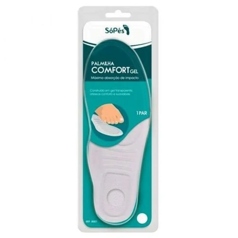 Só Pés Comfort Gel Palmilha 35/36 1 Par