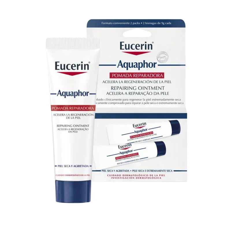 Pomada Reparadora Eucerin Aquaphor Duo 2x9g