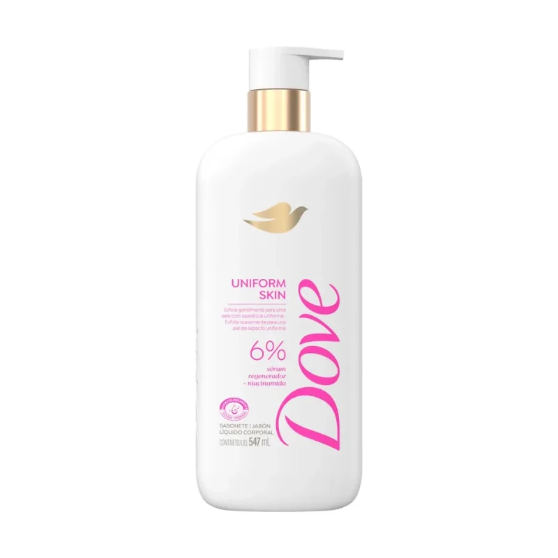 Sabonete Líquido Corporal Dove Uniform Skin 547ml

