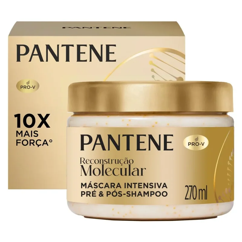 Máscara Intensiva Pantene Pro-V Reconstrução Molecular 270ml