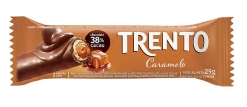 Chocolate Trento Wafer Caramelo 29g