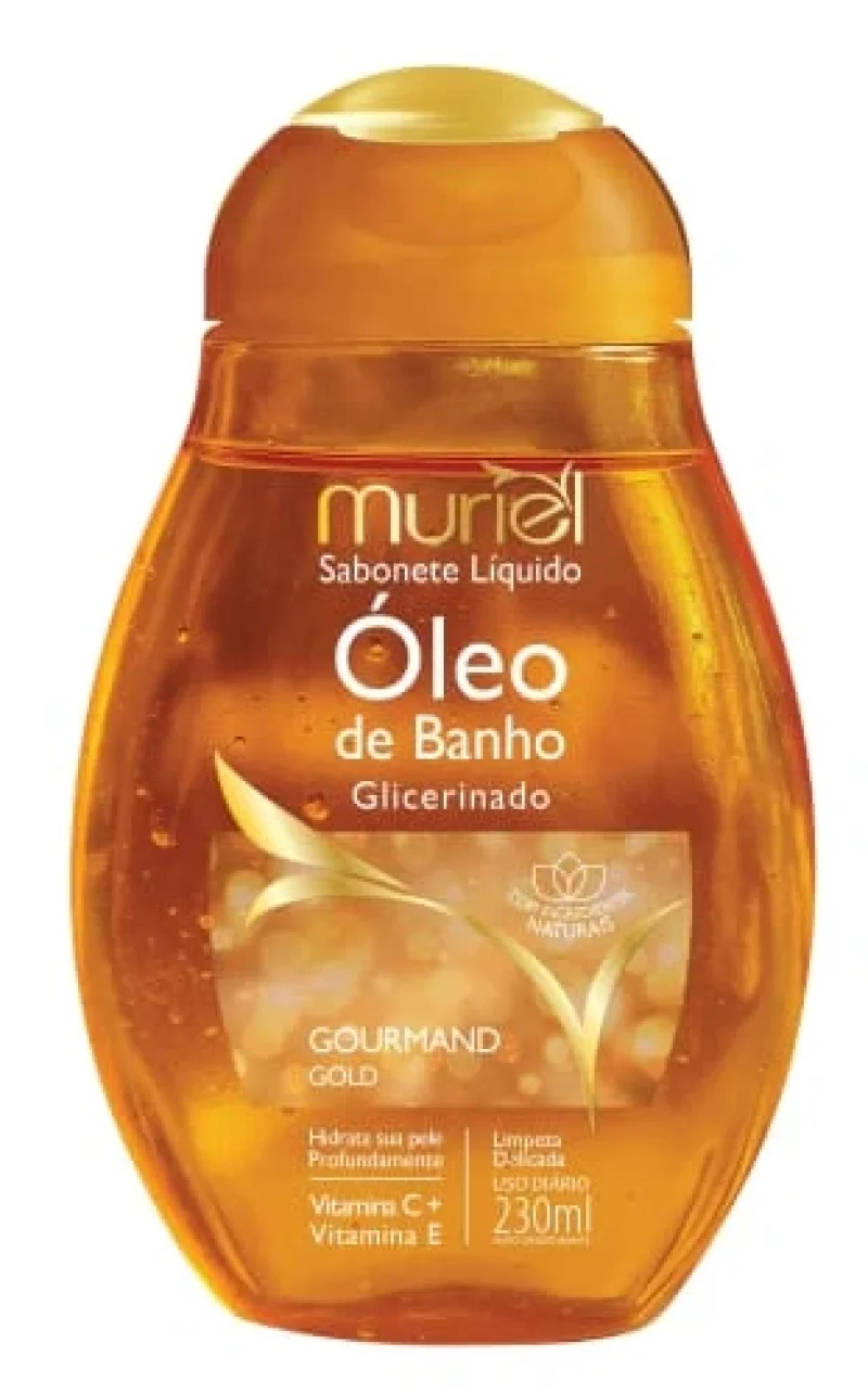 Óleo de Banho Muriel Gourmand Gold 230ml