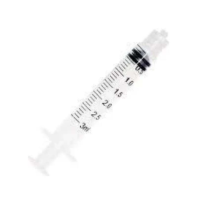 Descarpack Seringa Descartável Bico Luer Lock sem Agulha 3mL 1 Unidade