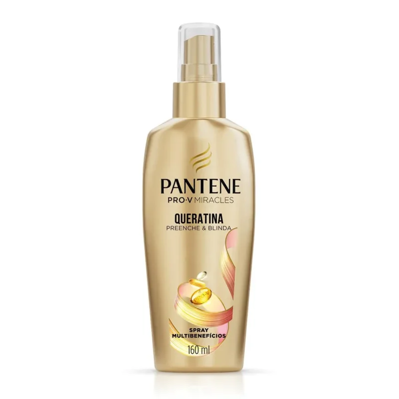 Spray Queratina Multibenefícios Pantene Miracles 160ml (7500435240529)