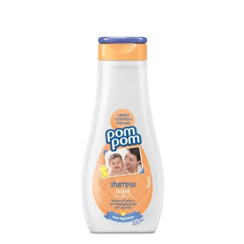 Pom Pom Shampoo Infantil Suave 200ml