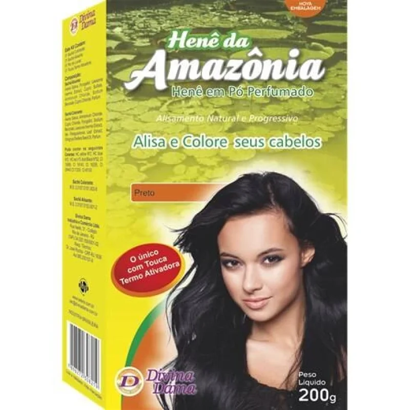 HENE AMAZONIA - 200g preto