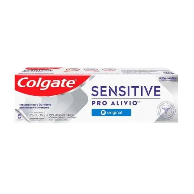 Creme Dental Colgate Sensitive Pró-Alívio Imediato Original 110g