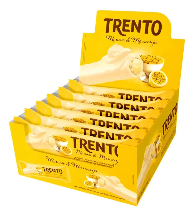 Chocolate Trento Wafer Mousse Maracujá 29g