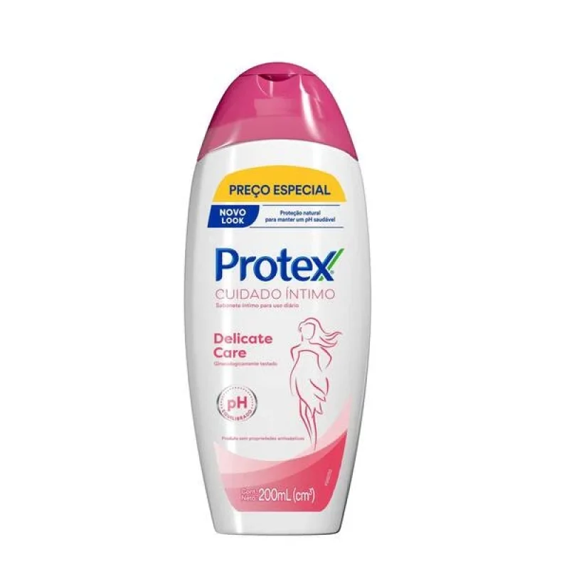 Protex Sabonete Líquido Cuidado Íntimo Delicate Care 200ml