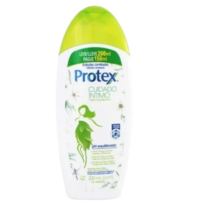 Protex Cuidado Íntimo Sabonete Líquido fresh equilibrium 200ml
