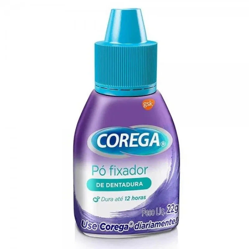 Pó Fixador de Dentadura Corega 22g
