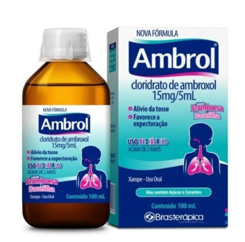 Ambroxol 15mg/5mL Xarope 100mL - Ambrol