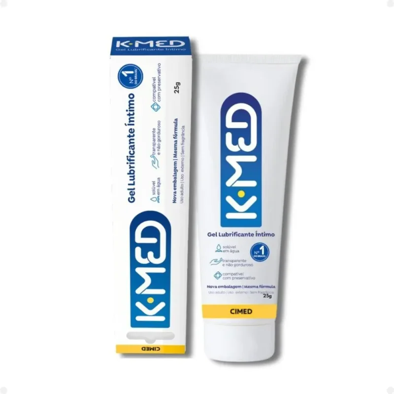 Gel Lubrificante Íntimo K-Med 25g