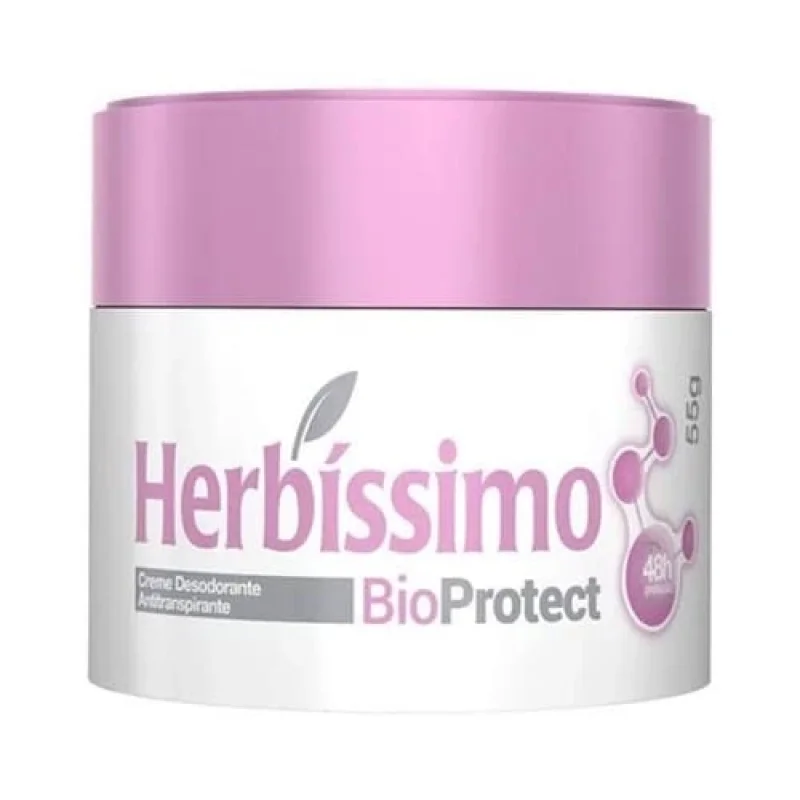 Desodorante Creme Herbíssimo Bio Protect Hibisco 55g