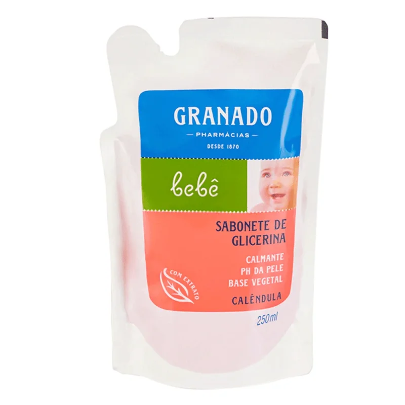 Granado Bebê Calêndula Sabonete Líquido Refil 250ml