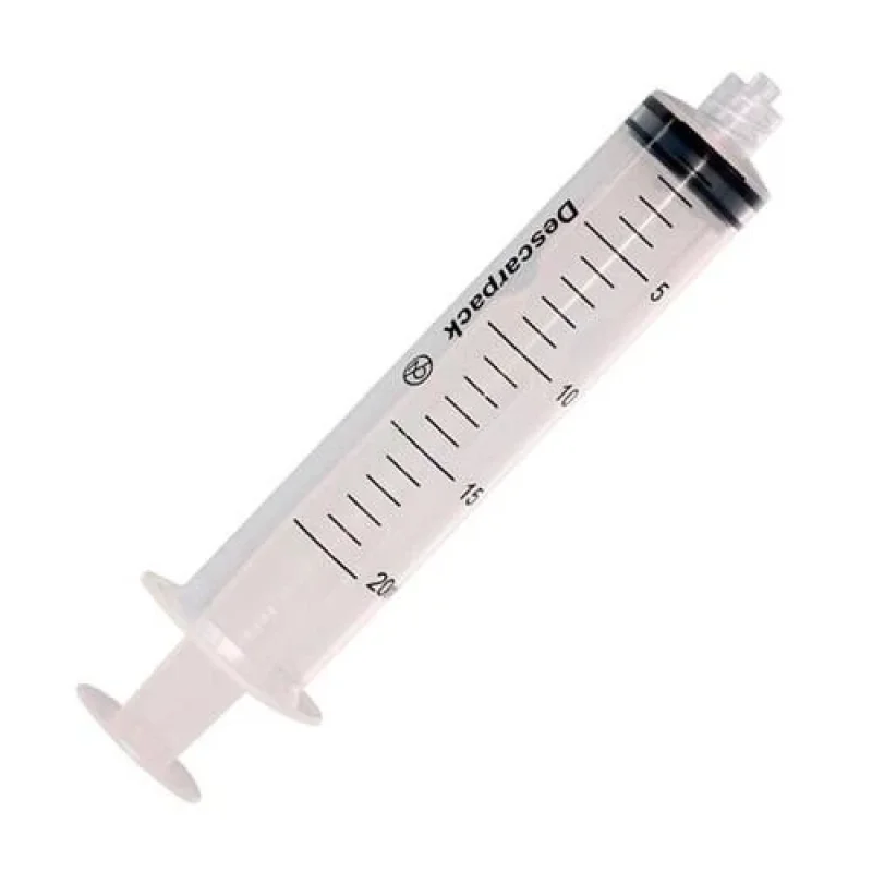 Seringa Descartável Descarpack Luer Lock sem Agulha 20ml