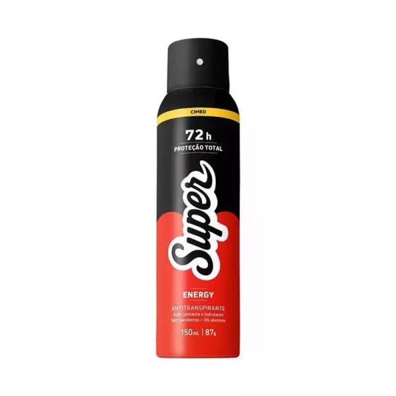 Desodorante Aerossol Super Energy 150ml
