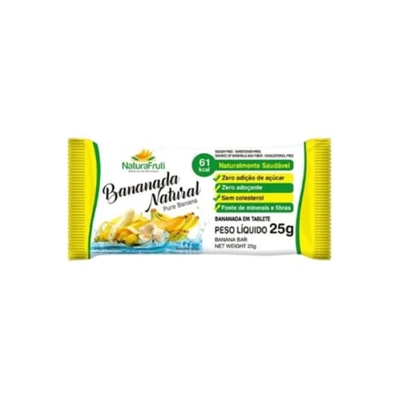 Bananada NaturaFruti Natural 25g