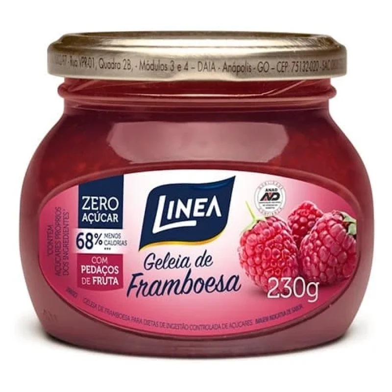 Geleia de Framboesa Linea Zero Açúcar 230g