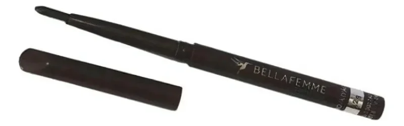 Lápis de Sobrancelha Bella Femme retrátil, dark brown