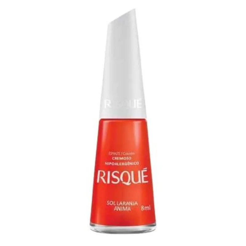 Risqué Esmalte Cremoso Sol Laranja