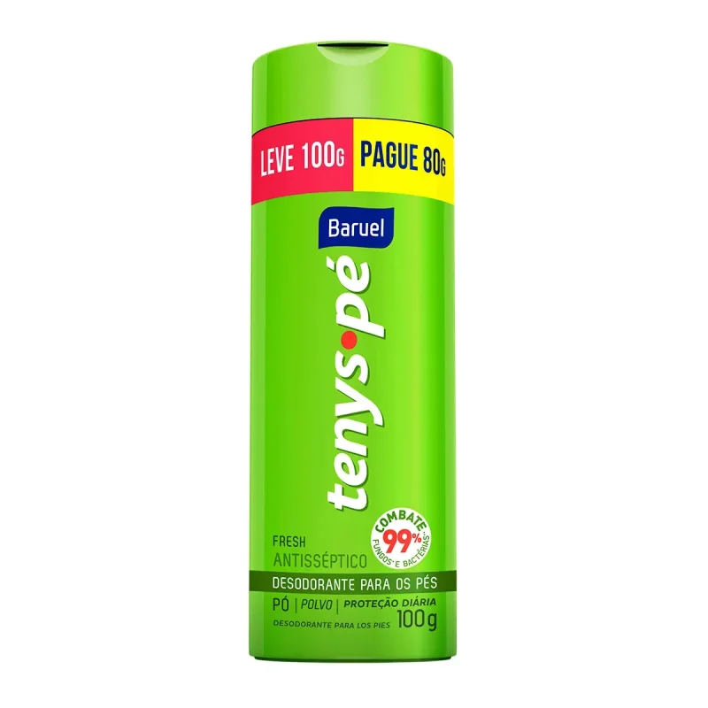 Talco Tenys Pé Fresh 100g