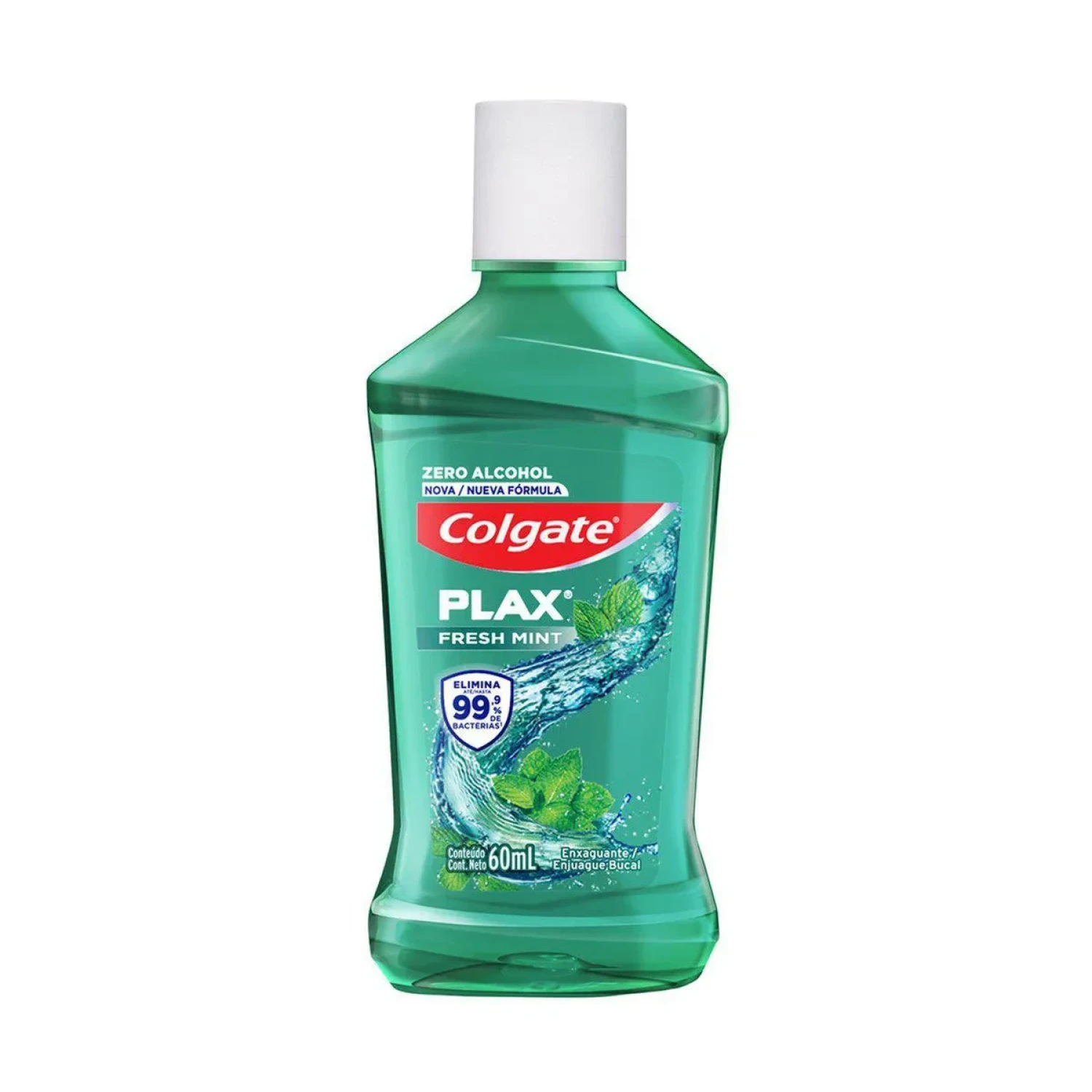 Enxaguante Bucal Colgate Plax Fresh Mint sem Álcool 60ml (1/1)