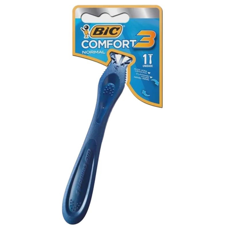 Aparelho de Barbear Bic Comfort 3 Normal, com 1 unidade