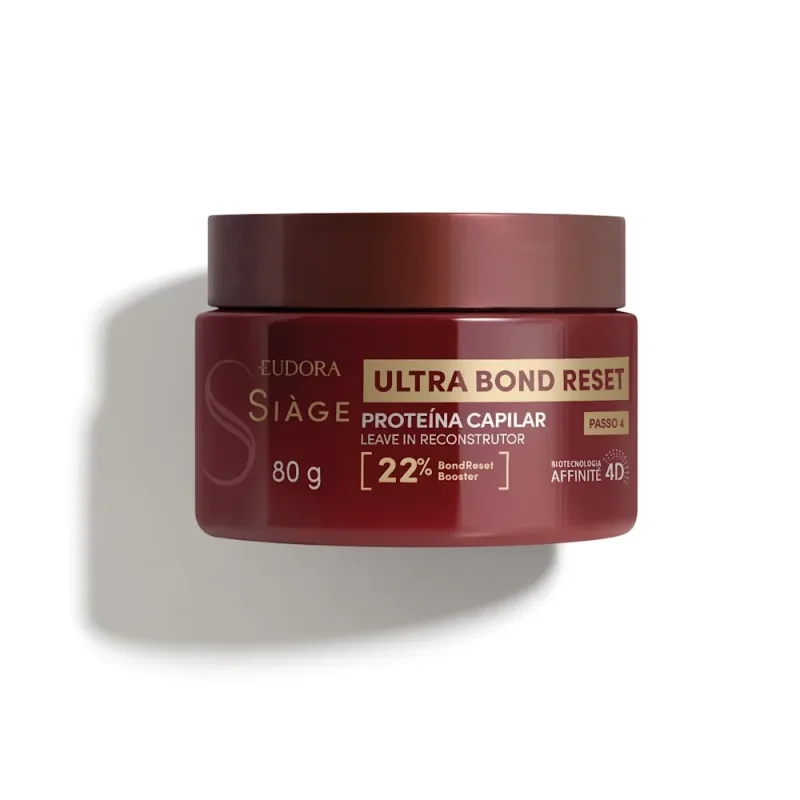 Leave-In Eudora Siàge Ultra Bond Reset Proteína Capilar 80g