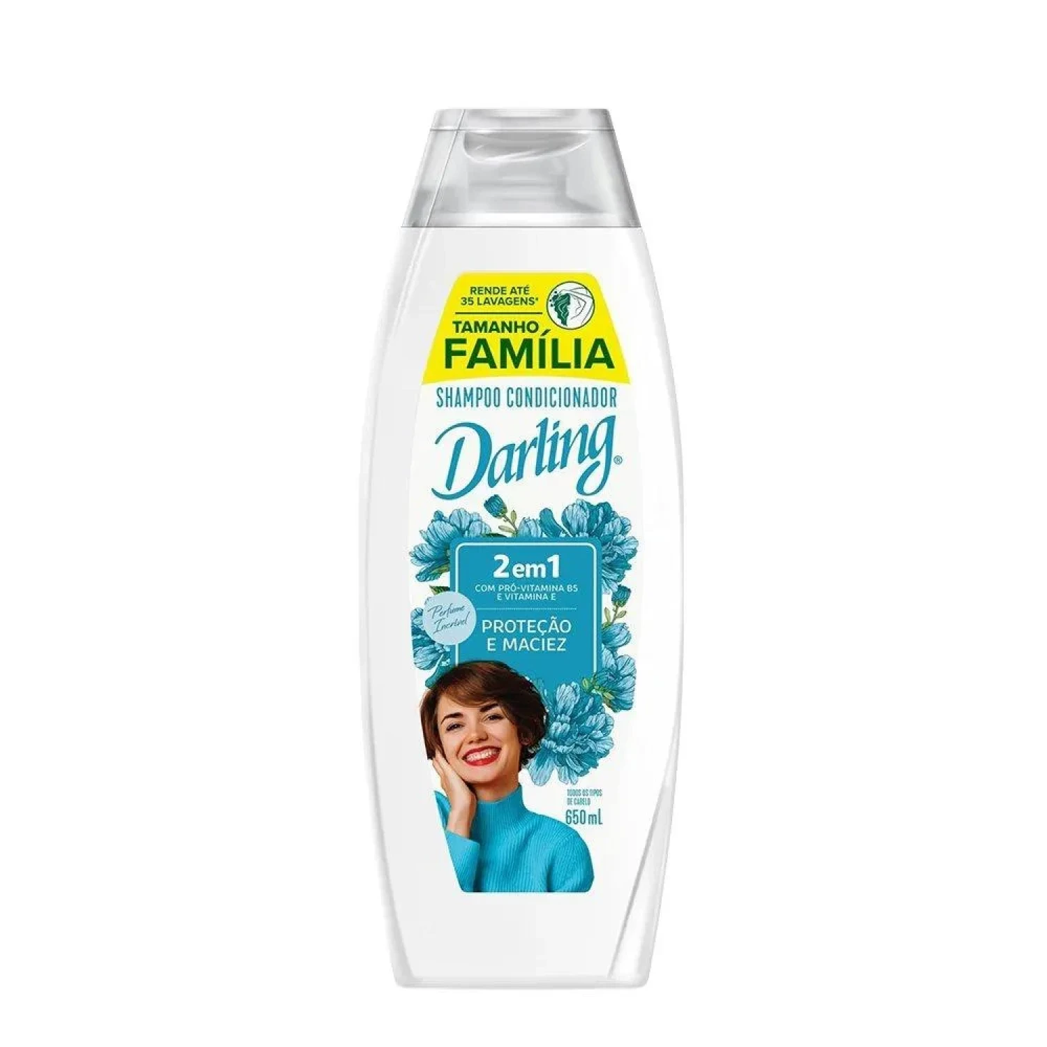 Shampoo Darling 2 em 1 Proteção e Maciez 650ml (1/1)