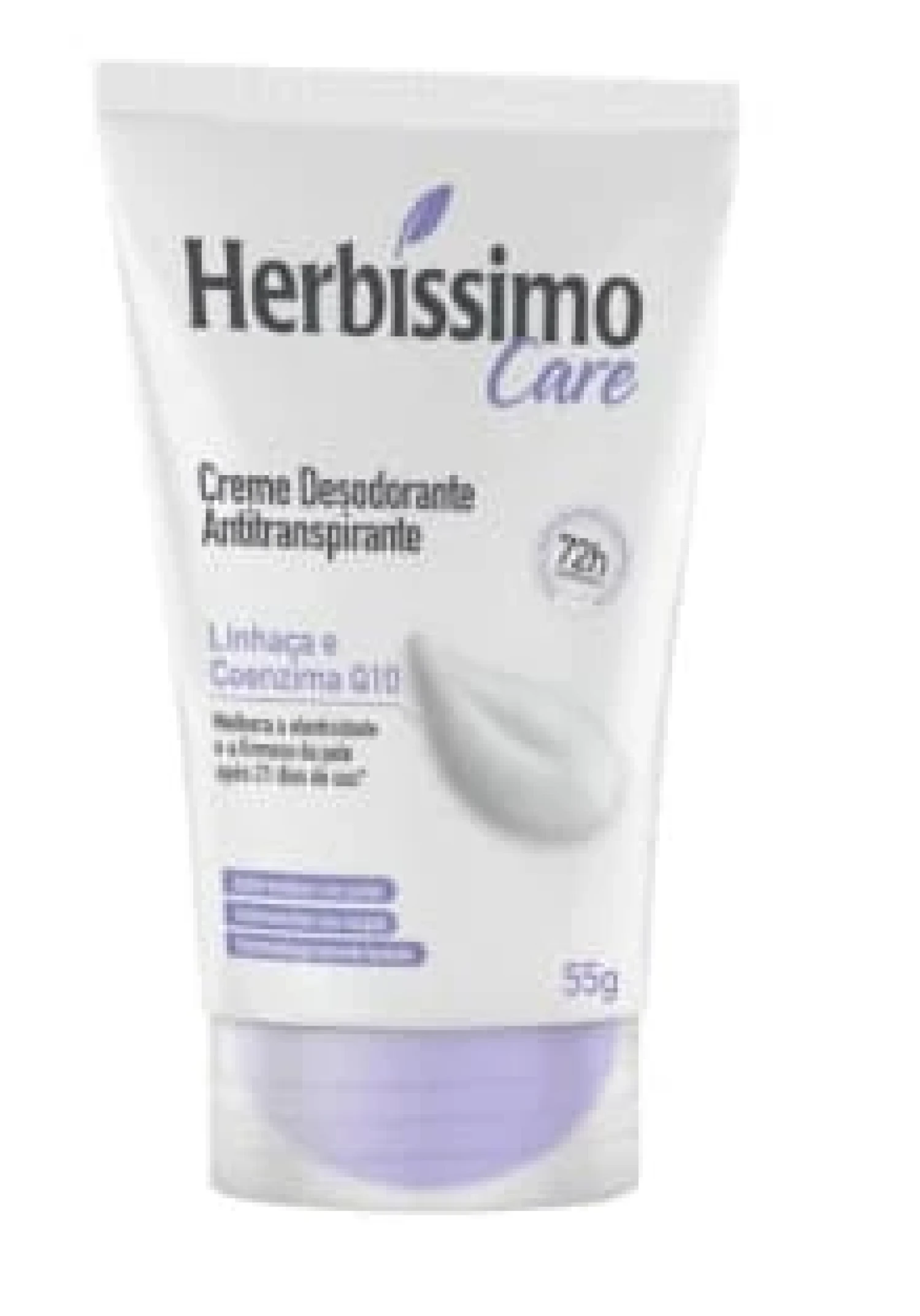DESODORANTE HERBISSIMO CARE - 55gr linhaça creme (1/1)