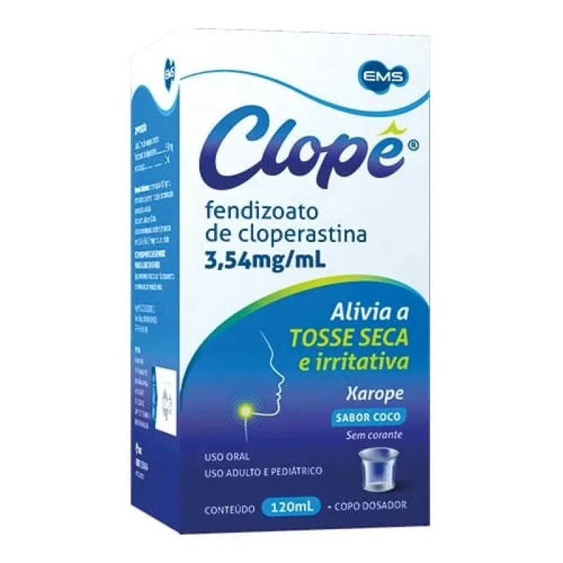Clope 3,54mg/mL Xarope 120mL - Seki