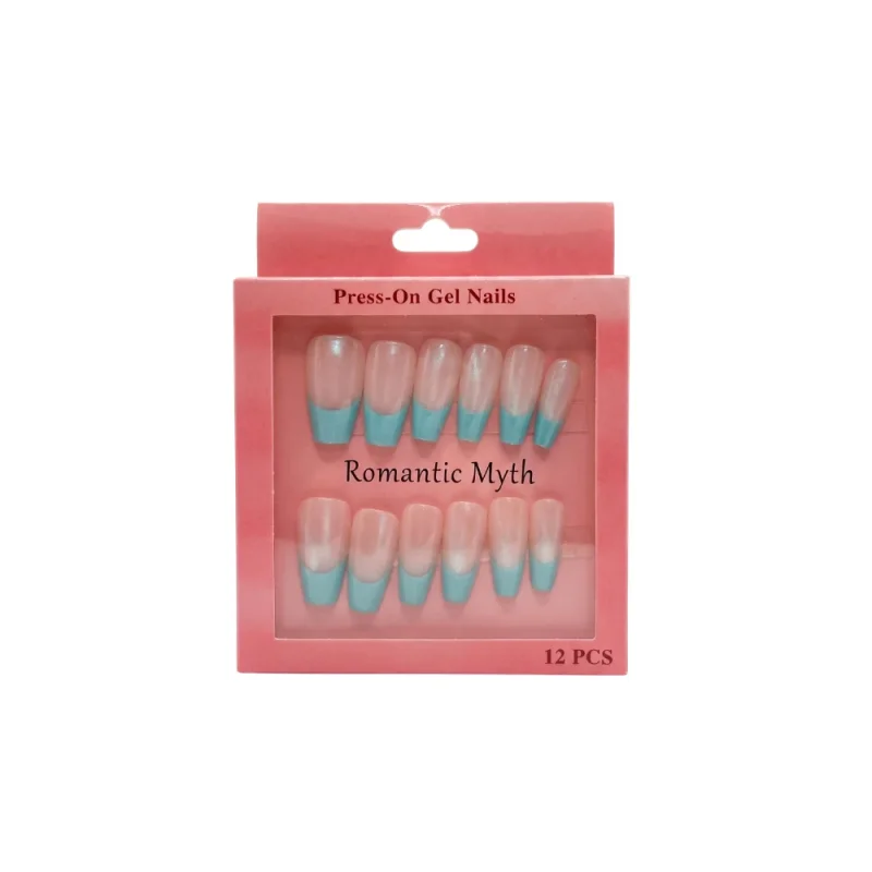 Unhas Postiças Fashion Nail, com 12 unidades