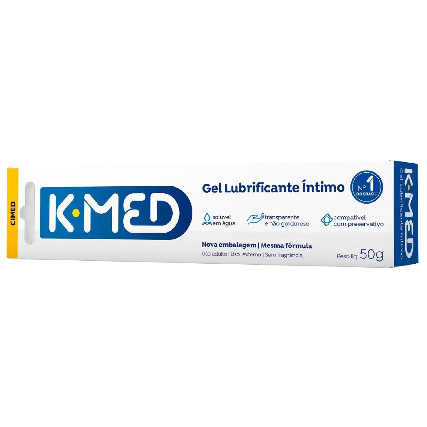 Gel Lubrificante Íntimo K-Med 50g (1/2)