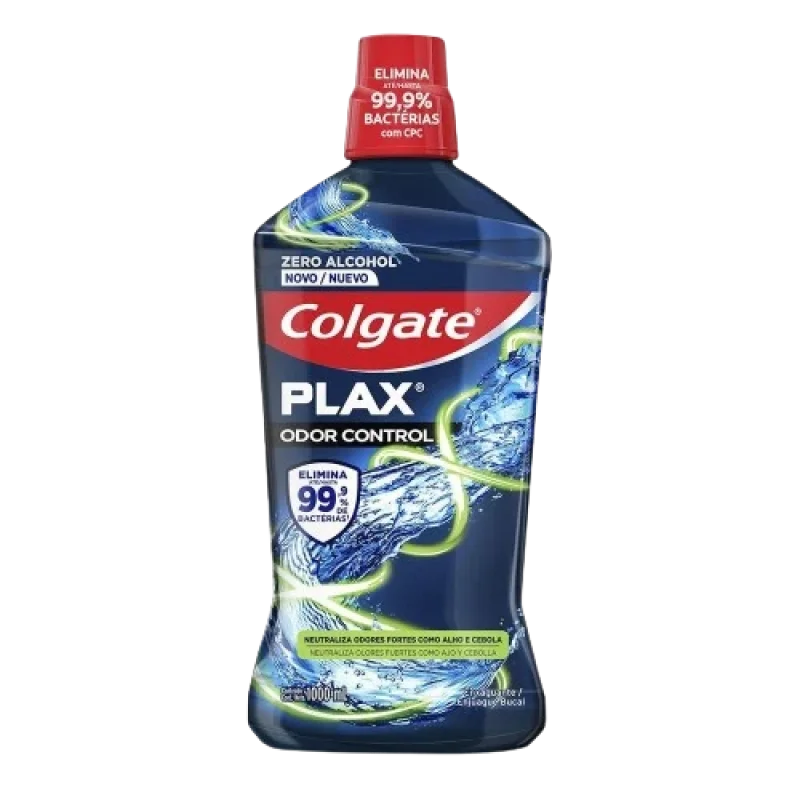 Plax Enxaguante Bucal Odor Control 1 Litro