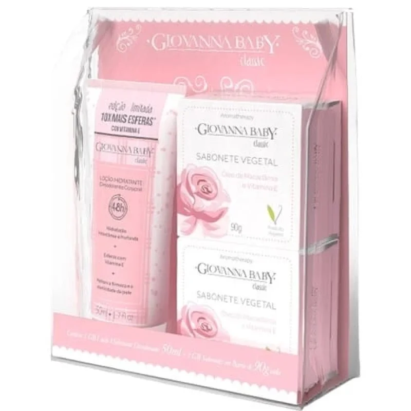 KIT GIOVANNA BABY - classic loção+2sabonetes